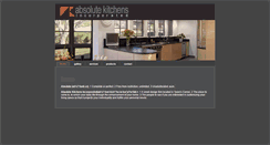 Desktop Screenshot of absolute-kitchens.com